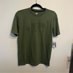 Boys New DKNY Shirt size XL 18/20 kids green DKNY